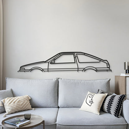 1985 Corolla AE86 Classic Metal Car Wall Art - MT0204 - MT0204B49L-MT0204B69L-MT0204B80L-MT0204B99L-MT0204B120L-  DRIVEN - 4