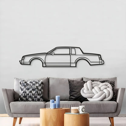 1986 Regal Coupe Metal Car Wall Art - MT0208 - MT0208B49L-  DRIVEN - 3