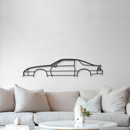1987 Camaro Metal Car Wall Art - MT0211 - MT0211B49L-MT0211B69L-MT0211B80L-MT0211B99L-MT0211B120L-  DRIVEN - 5