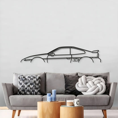 1987 Fiero Classic Metal Car Wall Art - MT0214 - MT0214B49L-MT0214B69L-MT0214B80L-MT0214B99L-MT0214B120L-  DRIVEN - 3