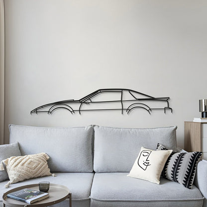 1988 Firebird Classic Metal Car Wall Art - MT0216 - MT0216B49L-MT0216B69L-MT0216B80L-MT0216B99L-MT0216B120L-  DRIVEN - 4
