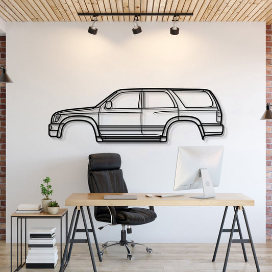 1996 4Runner 3rd Gen (N180)  Metal Car Wall Art - MT0257 - MT0257B49L-MT0257B69L-MT0257B80L-MT0257B99L-MT0257B120L-  DRIVEN - 1