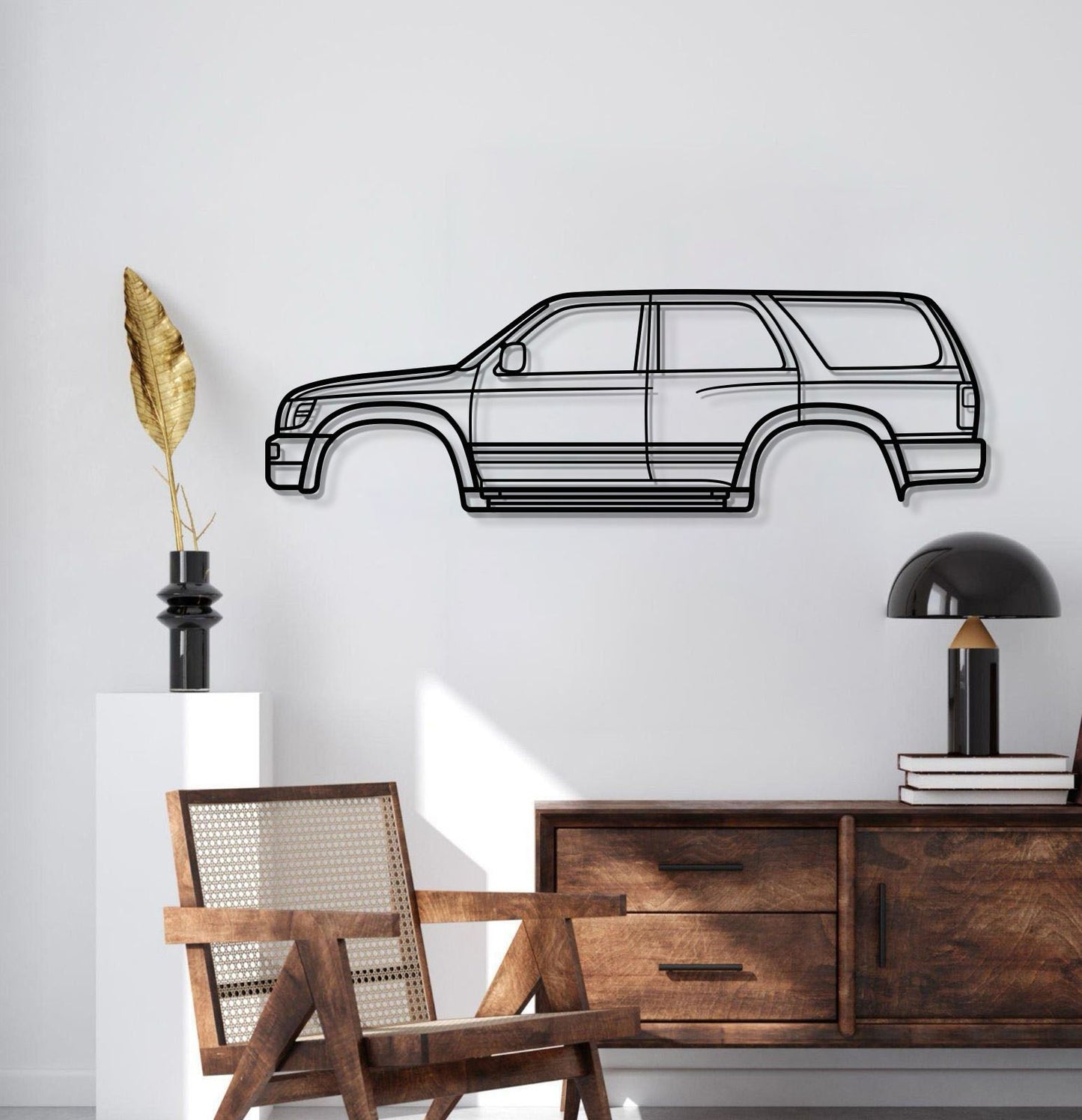 1996 4Runner 3rd Gen (N180)  Metal Car Wall Art - MT0257 - MT0257B49L-MT0257B69L-MT0257B80L-MT0257B99L-MT0257B120L-  DRIVEN - 2