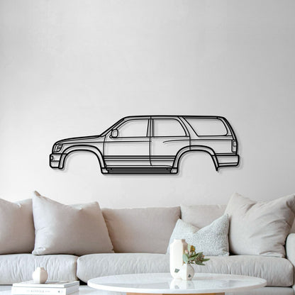 1996 4Runner 3rd Gen (N180)  Metal Car Wall Art - MT0257 - MT0257B49L-MT0257B69L-MT0257B80L-MT0257B99L-MT0257B120L-  DRIVEN - 5