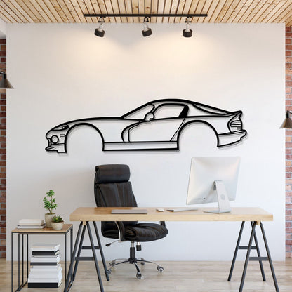 1997 Viper GTS Metal Car Wall Art - MT0263 - MT0263B49L-MT0263B69L-MT0263B80L-MT0263B99L-MT0263B120L-  DRIVEN - 1