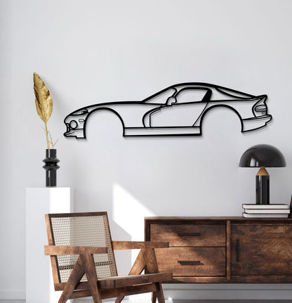 1997 Viper GTS Metal Car Wall Art - MT0263 - MT0263B49L-MT0263B69L-MT0263B80L-MT0263B99L-MT0263B120L-  DRIVEN - 2