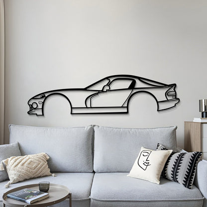 1997 Viper GTS Metal Car Wall Art - MT0263 - MT0263B49L-MT0263B69L-MT0263B80L-MT0263B99L-MT0263B120L-  DRIVEN - 6