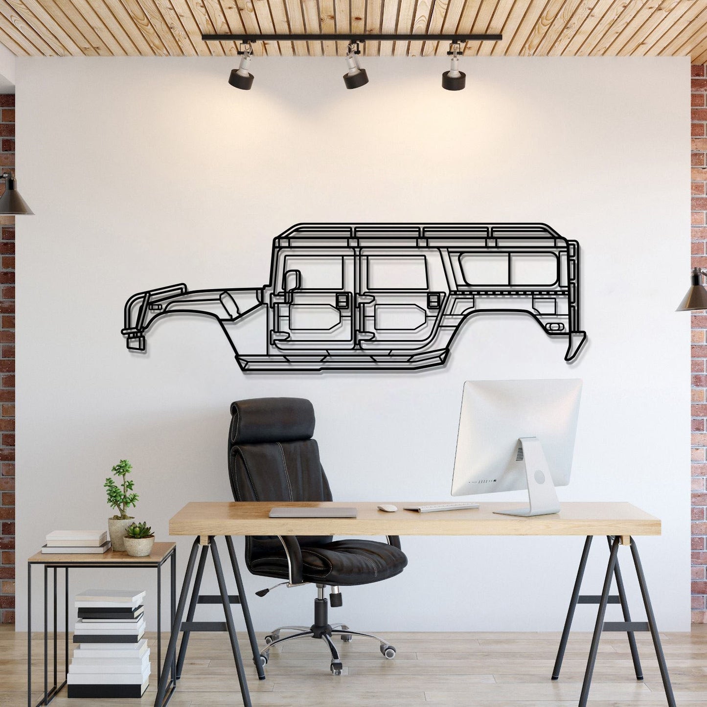 1998 H1 Alpha Metal Car Wall Art - MT0267 - MT0267B49L-MT0267B69L-MT0267B80L-MT0267B99L-MT0267B120L-  DRIVEN - 1