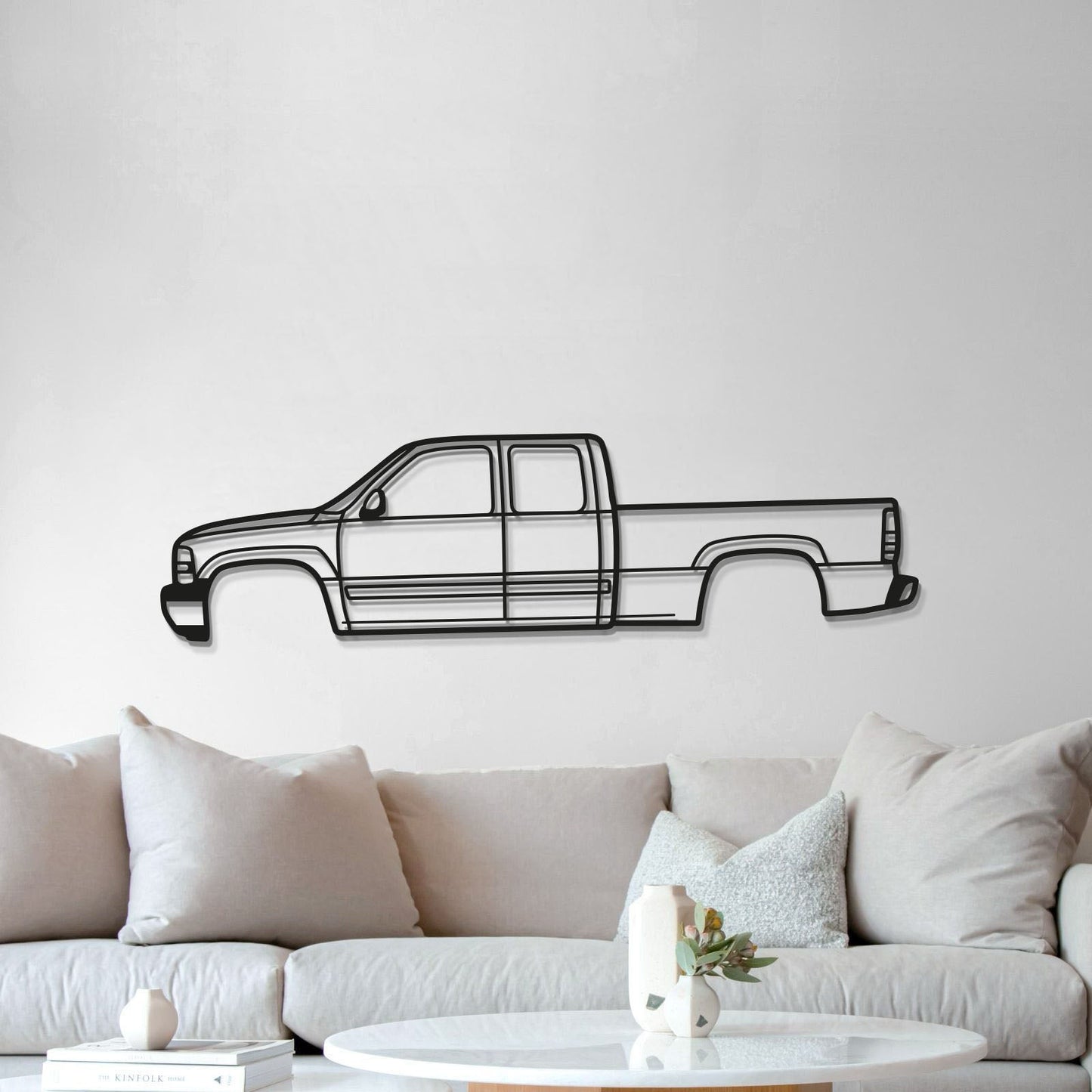 1999 Silverado 1500 1st Gen Metal Car Wall Art - MT0278 - MT0278B49L-  DRIVEN - 5