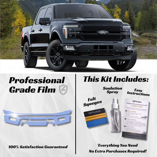 Ford F-150 (2024-2026) Front Bumper PPF Protection Kit - Pre-Cut - sku-51612410740868-  DRIVEN - 1