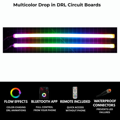 Dodge Durango Multicolor Flow DRL Kit (2021-2026) - G5x2 | A21 | P2   - BX1-G5x2 | E1 | A21 | A11 | P2   - BX4-  DRIVEN - 3
