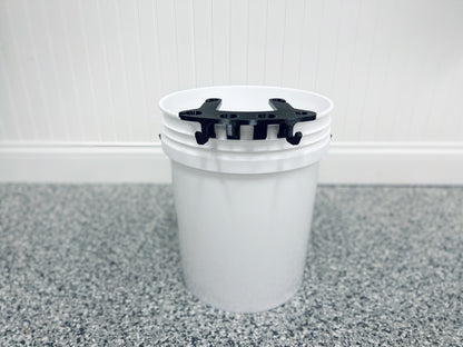 BucketCaddy - Wheel, Tire, & Detailing Brush Organizer for 5-gallon and 6-gallon Car Wash Buckets