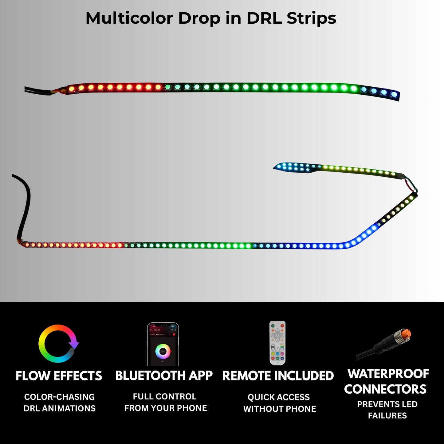 Kia K5 Flow Multicolor DRL Boards (2025-2026) - E15 | A21 | P2   - BX12-  DRIVEN - 2