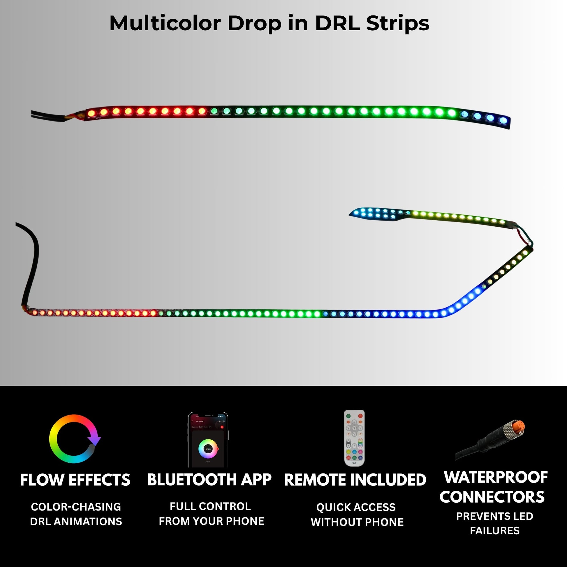 Kia K5 Flow Multicolor DRL Boards (2025-2026) - E15 | A21 | P2   - BX12-  DRIVEN - 2