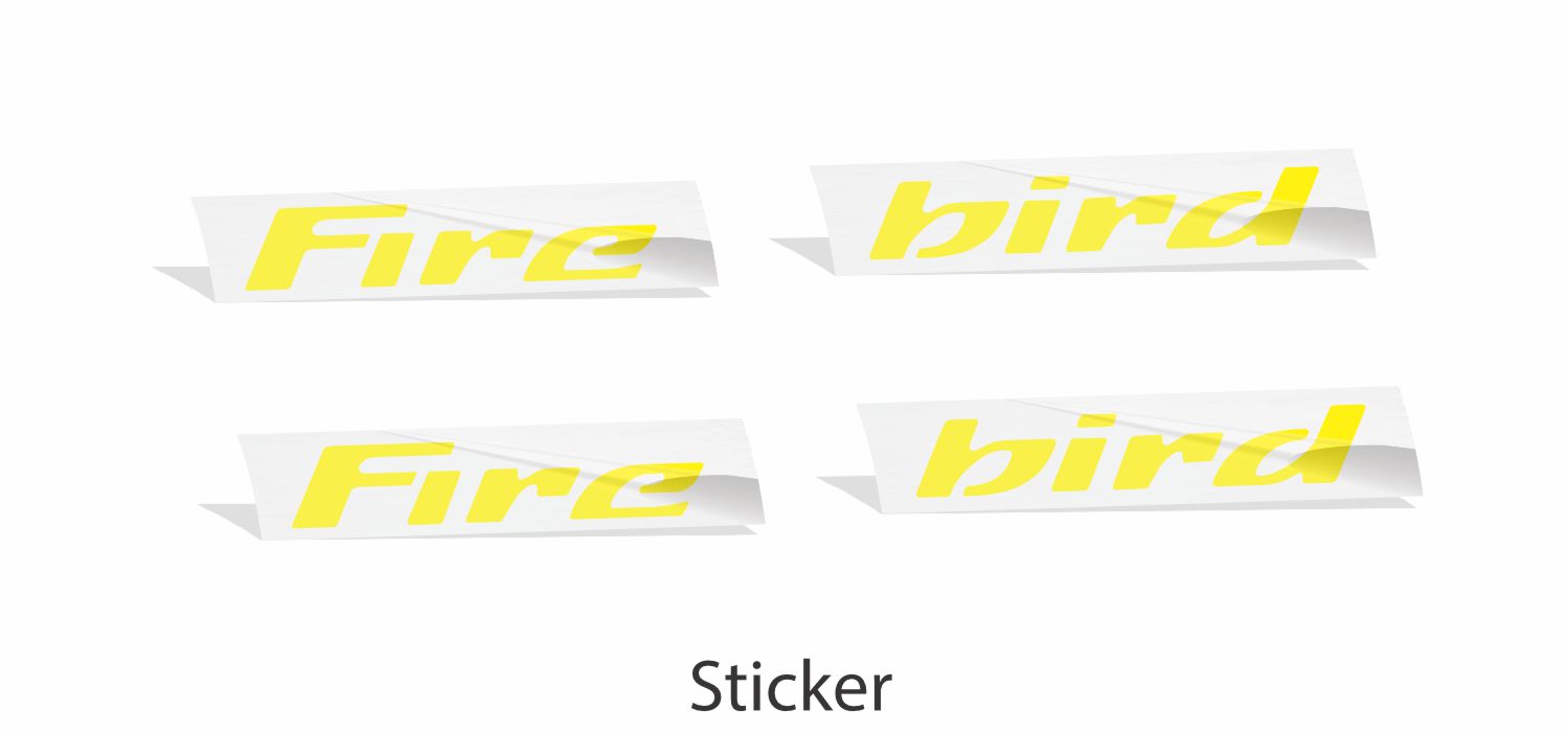 FIREBIRD Badge Overlay Decals - 98-02 Firebird - FB:FB-B-01-FB:FB-B-02-FB:FB-B-03-FB:FB-B-04-FB:FB-B-05-  DRIVEN - 2