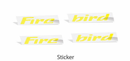 FIREBIRD Badge Overlay Decals - 98-02 Firebird - FB:FB-B-01-FB:FB-B-02-FB:FB-B-03-FB:FB-B-04-FB:FB-B-05-  DRIVEN - 2