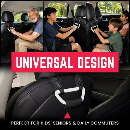 Back Grip PRO Headrest Handles for TESLA S/ 3/ Y - BGX-P2-PUR-  DRIVEN - 16
