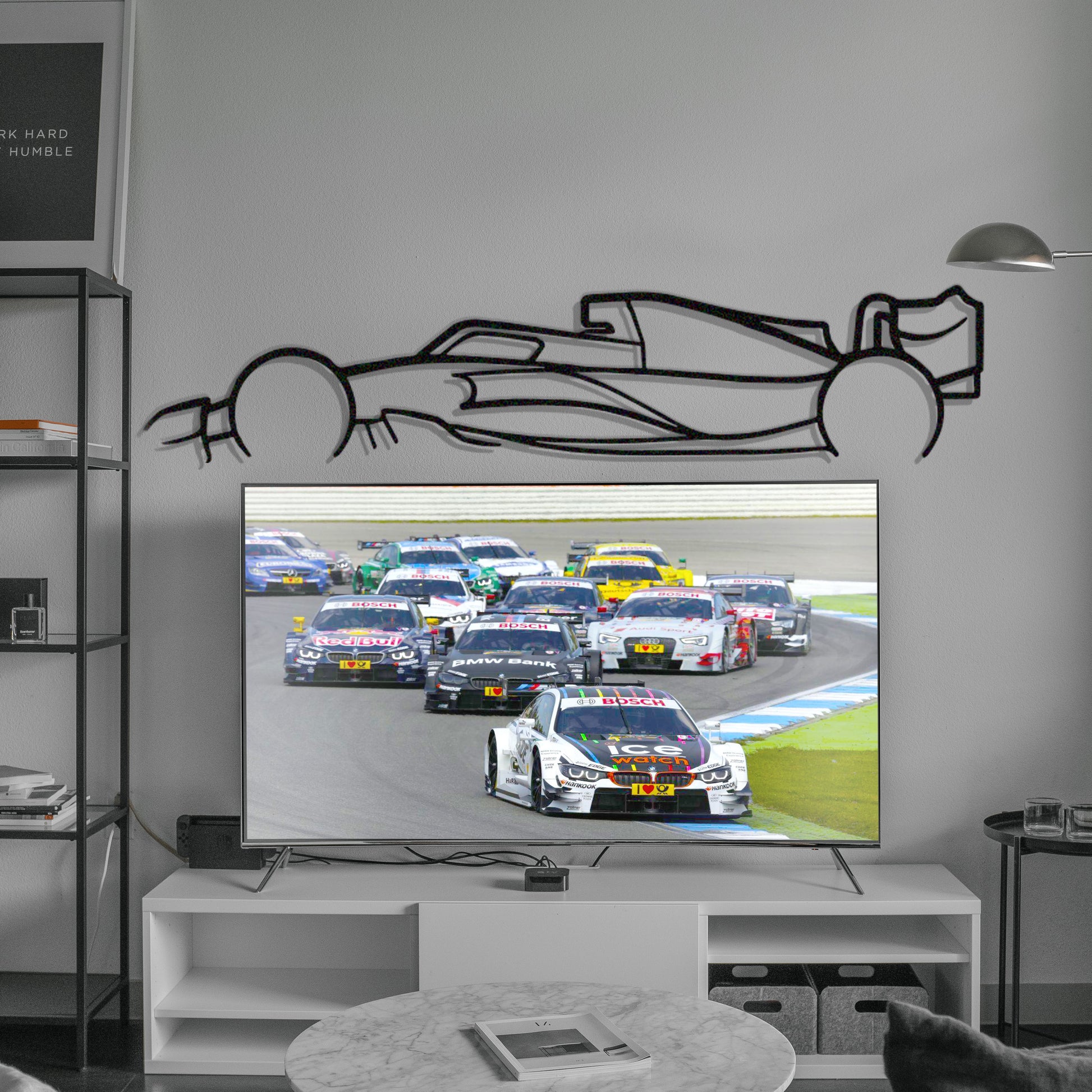 Formula1 2022-2023 F1 Metal Car Wall Art - MT0982 - MT0982B49L-MT0982B69L-MT0982B80L-MT0982B99L-MT0982B120L-  DRIVEN - 2