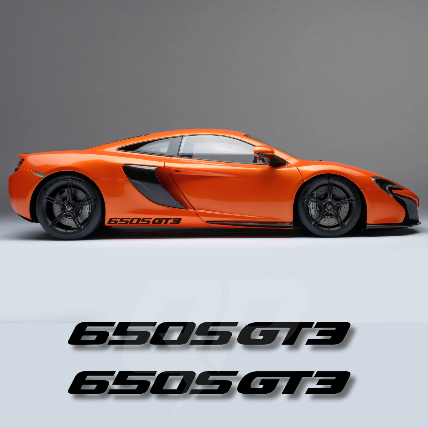 McLaren 650S GT3 Side Script Decals - sku-51548971991172-sku-51548972023940-sku-51548972056708-sku-51548972089476-sku-51548972122244-  DRIVEN - 1