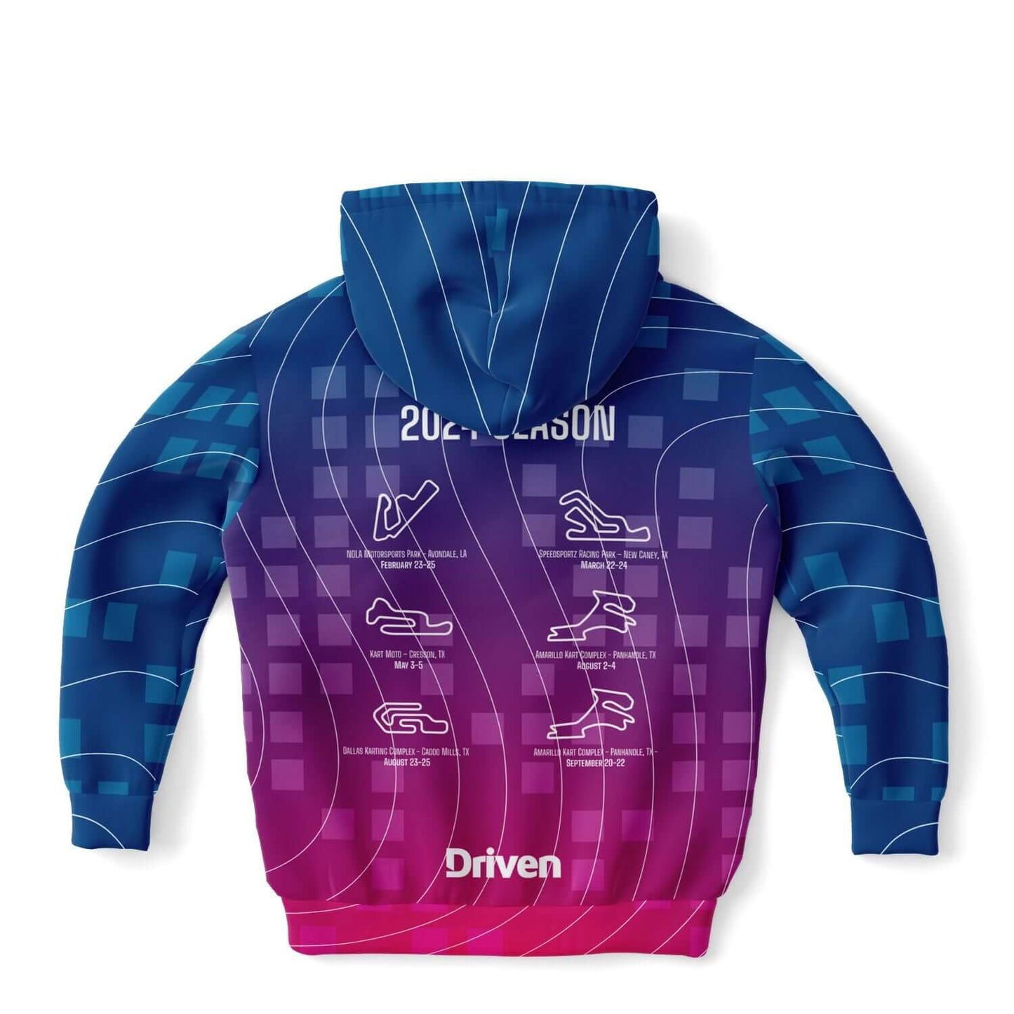 DRIVEN | TSRS '24 | Hoodie - Child - Pink/Blue