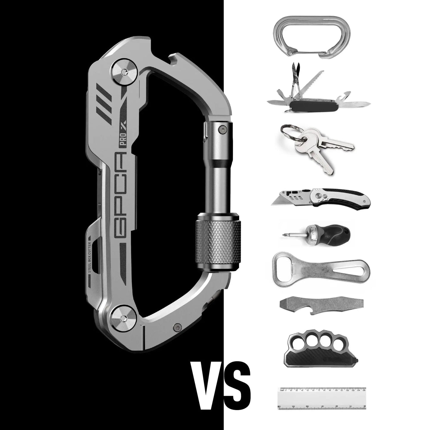 GPCA Carabiner PRO X KEY - CARA-PX-KEY-SS-  DRIVEN - 13