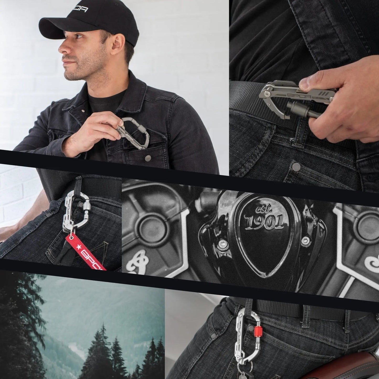 GPCA Carabiner PRO X KEY - CARA-PX-KEY-SS-  DRIVEN - 22