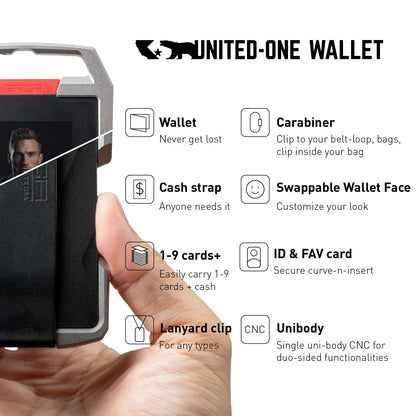 GPCA United-1 Wallet | Card Holder - WAU1-AL-BLK-WAU1-AL-BLK-LY-WAU1-AL-RED-WAU1-AL-RED-LY-WAU1-TI-BLK-  DRIVEN - 2