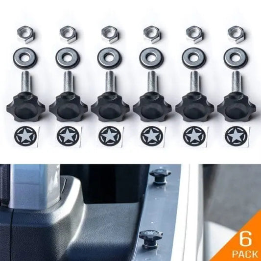 GP-Star Hardtop/ Cover Quick-release Thumbscrew Set - GP-Star-GP-Star-D-Ring-GP-Star-D-Plate-GP-Star-8-STAR-Bronco-8-  DRIVEN - 2