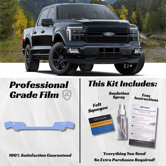 Ford F-150 (2024-2026) Rear Bumper PPF Protection Kit - Pre-Cut - sku-51612413034628-  DRIVEN - 1