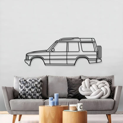 2000 Discovery Series II (L318) 1st Gen Metal Car Wall Art - MT0279 - MT0279B49L-MT0279B69L-MT0279B80L-MT0279B99L-MT0279B120L-  DRIVEN - 3
