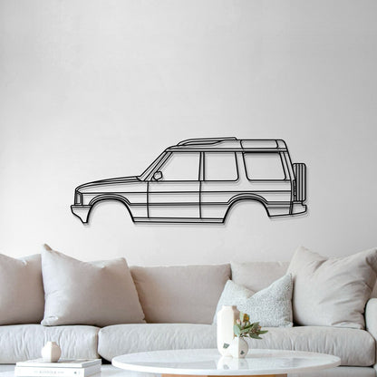 2000 Discovery Series II (L318) 1st Gen Metal Car Wall Art - MT0279 - MT0279B49L-MT0279B69L-MT0279B80L-MT0279B99L-MT0279B120L-  DRIVEN - 5