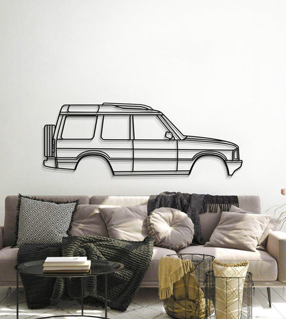 2000 Discovery Series II (L318) 1st Gen Metal Car Wall Art - MT0279 - MT0279B49L-MT0279B69L-MT0279B80L-MT0279B99L-MT0279B120L-  DRIVEN - 6