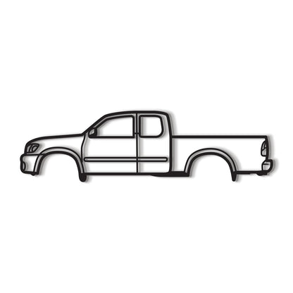 2000 Tundra 1st Gen Metal Car Wall Art - MT0282 - MT0282B49L-MT0282B69L-MT0282B80L-MT0282B99L-MT0282B120L-  DRIVEN - 8