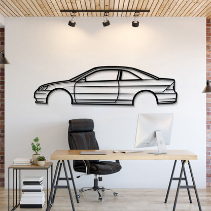 2001 Civic EX Metal Car Wall Art - MT0287 - MT0287B49L-MT0287B69L-MT0287B80L-MT0287B99L-MT0287B120L-  DRIVEN - 1