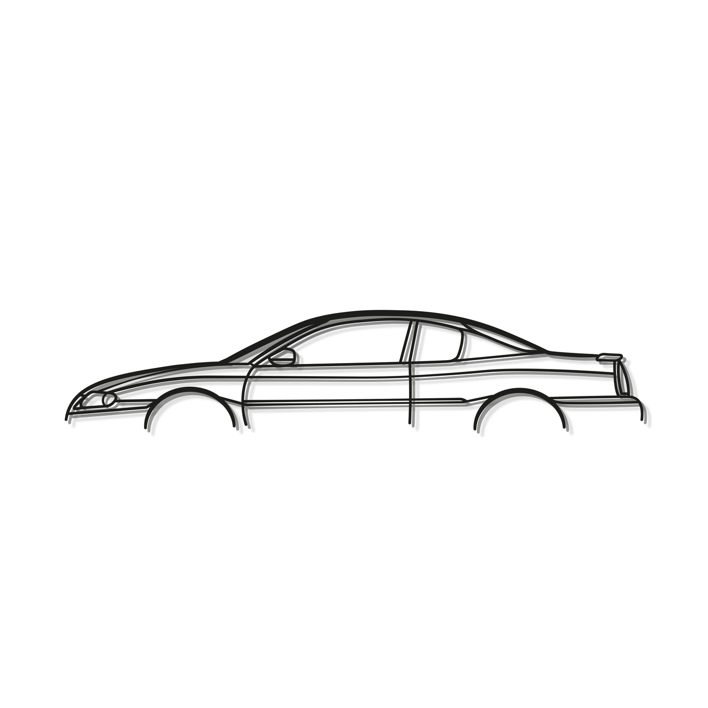 2003 Monte Carlo SS Metal Car Wall Art - MT0307 - MT0307B49L-MT0307B69L-MT0307B80L-MT0307B99L-MT0307B120L-  DRIVEN - 8