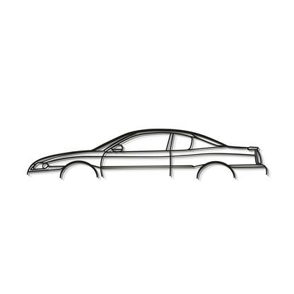 2003 Monte Carlo SS Metal Car Wall Art - MT0307 - MT0307B49L-MT0307B69L-MT0307B80L-MT0307B99L-MT0307B120L-  DRIVEN - 8