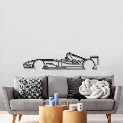 F1 2004 Classic Metal Car Wall Art - MT0311 - MT0311B49L-  DRIVEN - 3