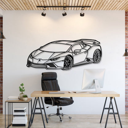 2005 Huracan Perspective Metal Car Wall Art - MT1167 - MT1167B69L-MT1167B80L-MT1167B99L-MT1167B115L-MT1167B140L-  DRIVEN - 1