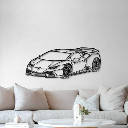 2005 Huracan Perspective Metal Car Wall Art - MT1167 - MT1167B69L-MT1167B80L-MT1167B99L-MT1167B115L-MT1167B140L-  DRIVEN - 5