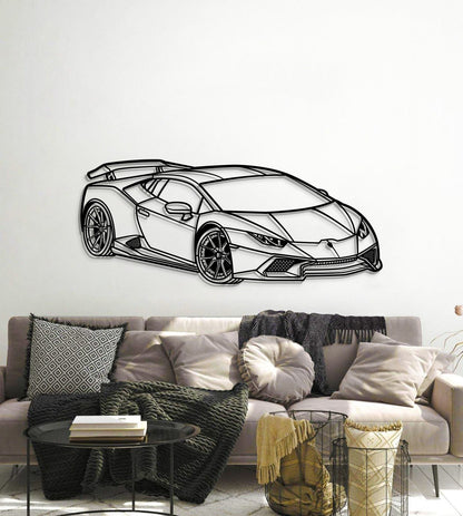 2005 Huracan Perspective Metal Car Wall Art - MT1167 - MT1167B69L-MT1167B80L-MT1167B99L-MT1167B115L-MT1167B140L-  DRIVEN - 6
