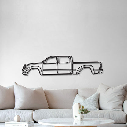 2005 Tacoma 2nd Gen Metal Car Wall Art - MT0325 - MT0325B49L-MT0325B69L-MT0325B80L-MT0325B99L-MT0325B120L-  DRIVEN - 5