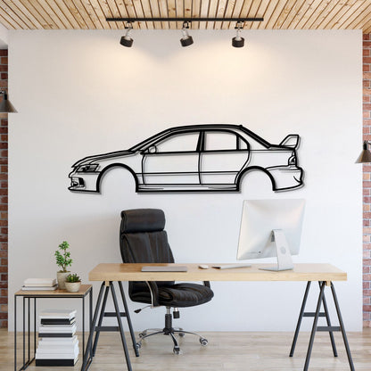 2006 Lancer Evo Metal Car Wall Art - MT0332 - MT0332B49L-MT0332B69L-MT0332B80L-MT0332B99L-MT0332B120L-  DRIVEN - 1