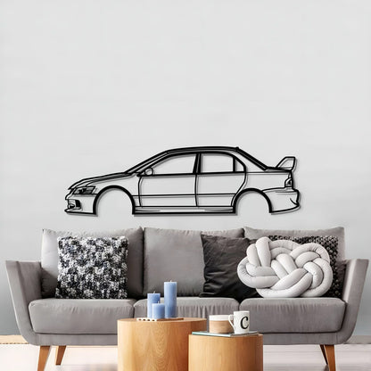 2006 Lancer Evo Metal Car Wall Art - MT0332 - MT0332B49L-MT0332B69L-MT0332B80L-MT0332B99L-MT0332B120L-  DRIVEN - 3
