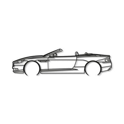 2008 DB9 Convertible Metal Car Wall Art - MT0362 - MT0362B49L-  DRIVEN - 8