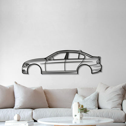 2008 3 SERIES E90 Metal Car Wall Art - MT0359 - MT0359B49L-MT0359B69L-MT0359B80L-MT0359B99L-MT0359B120L-  DRIVEN - 5