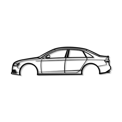 2009 S4 Metal Car Wall Art - MT0381 - MT0381B49L-MT0381B69L-MT0381B80L-MT0381B99L-MT0381B120L-  DRIVEN - 8