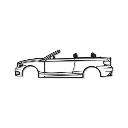 2009 E88 Convertible Metal Car Wall Art - MT0385 - MT0385B49L-  DRIVEN - 8