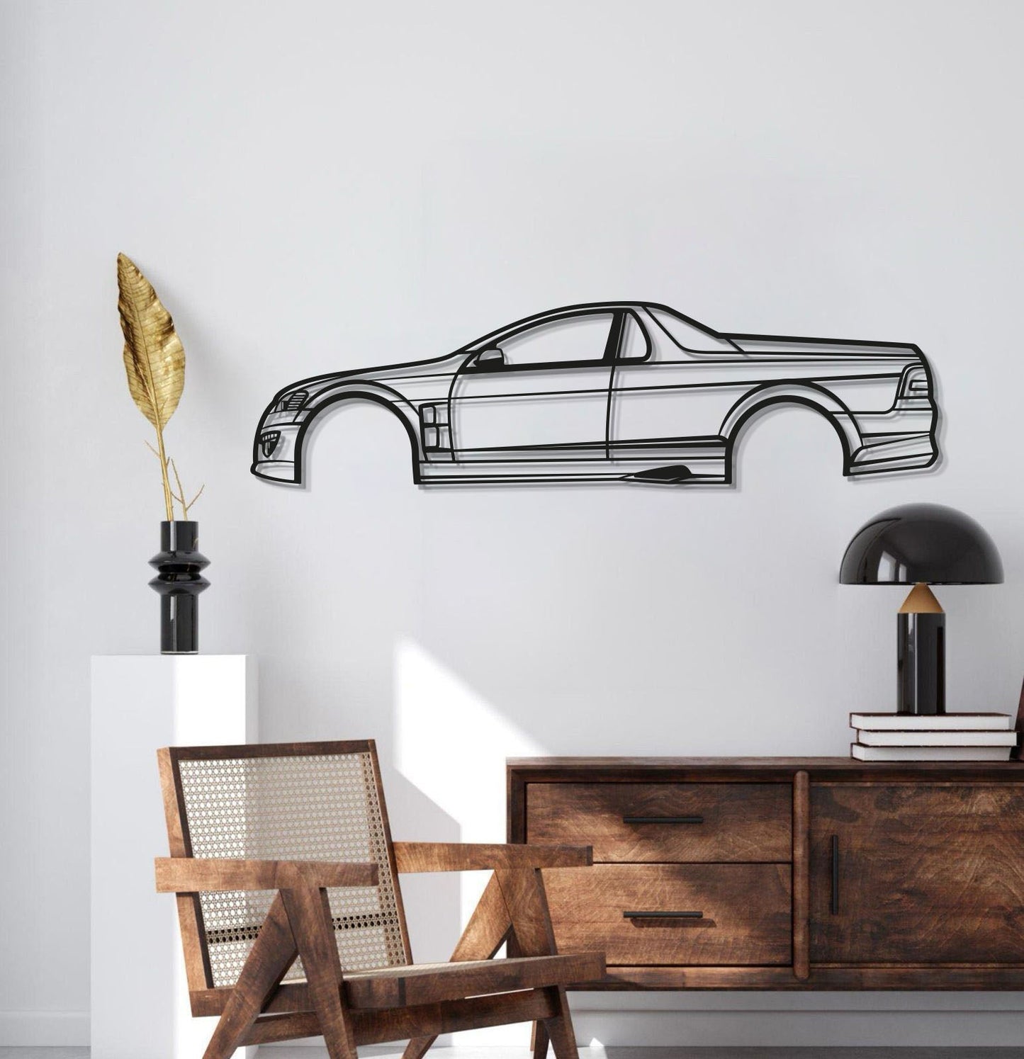 2009 HSV Maloo Metal Car Wall Art - MT0391 - MT0391B49L-MT0391B69L-MT0391B80L-MT0391B99L-MT0391B120L-  DRIVEN - 2