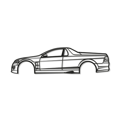2009 HSV Maloo Metal Car Wall Art - MT0391 - MT0391B49L-MT0391B69L-MT0391B80L-MT0391B99L-MT0391B120L-  DRIVEN - 8