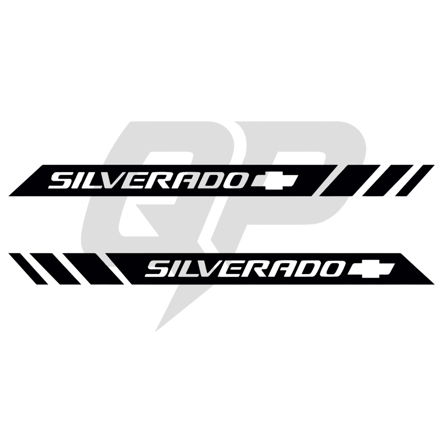 Chevy Silverado Offroad Side Decals | Premium Vinyl Graphics 2PC Set - sku-51390095523972-sku-51390095556740-sku-51390095589508-sku-51390095622276-sku-51390095655044-  DRIVEN - 1
